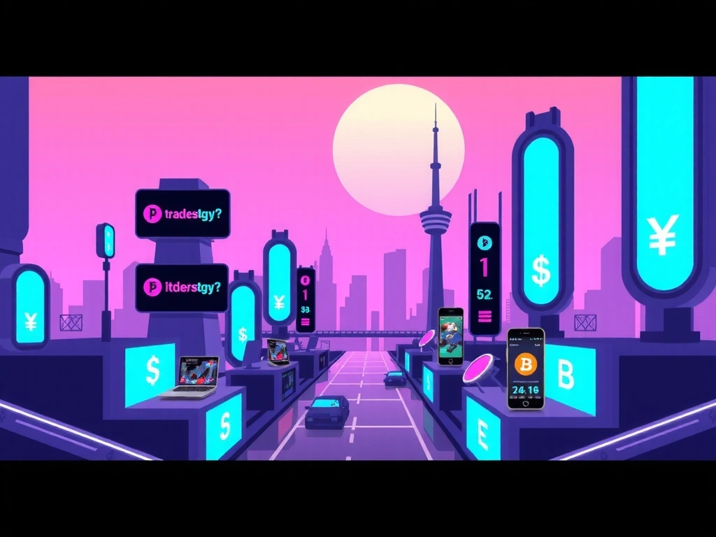 CryptoCity Builder mobile game screenshot